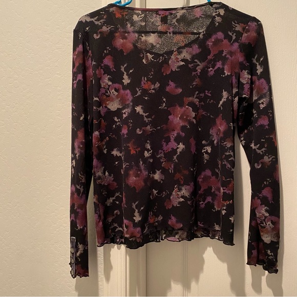 J.Jill Velvet Placket Knit Cardigan - Picture 5 of 7